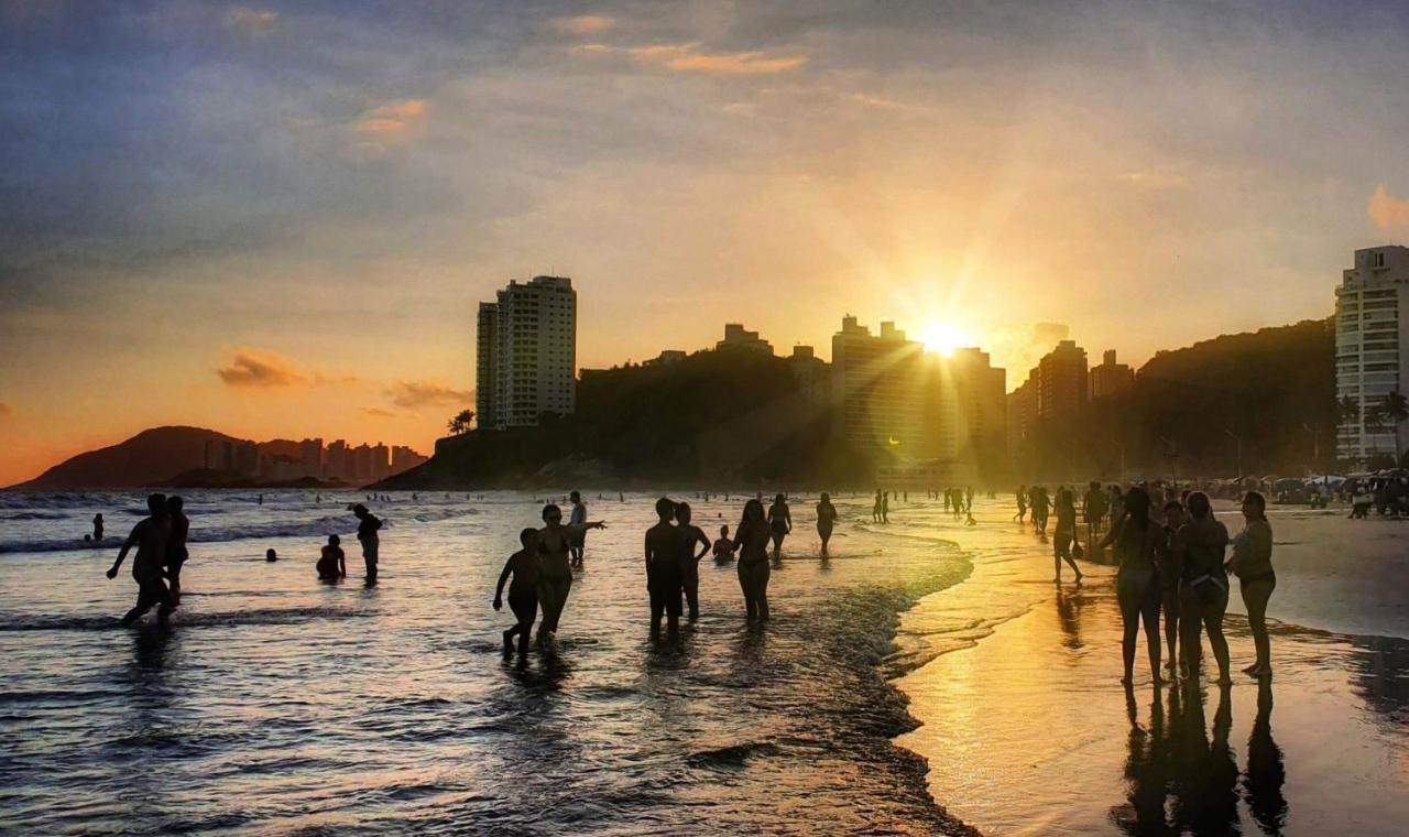Apartamento Encantador No Guaruja, Praia Da Enseada - Apenas 600M Da Praia ! Buitenkant foto