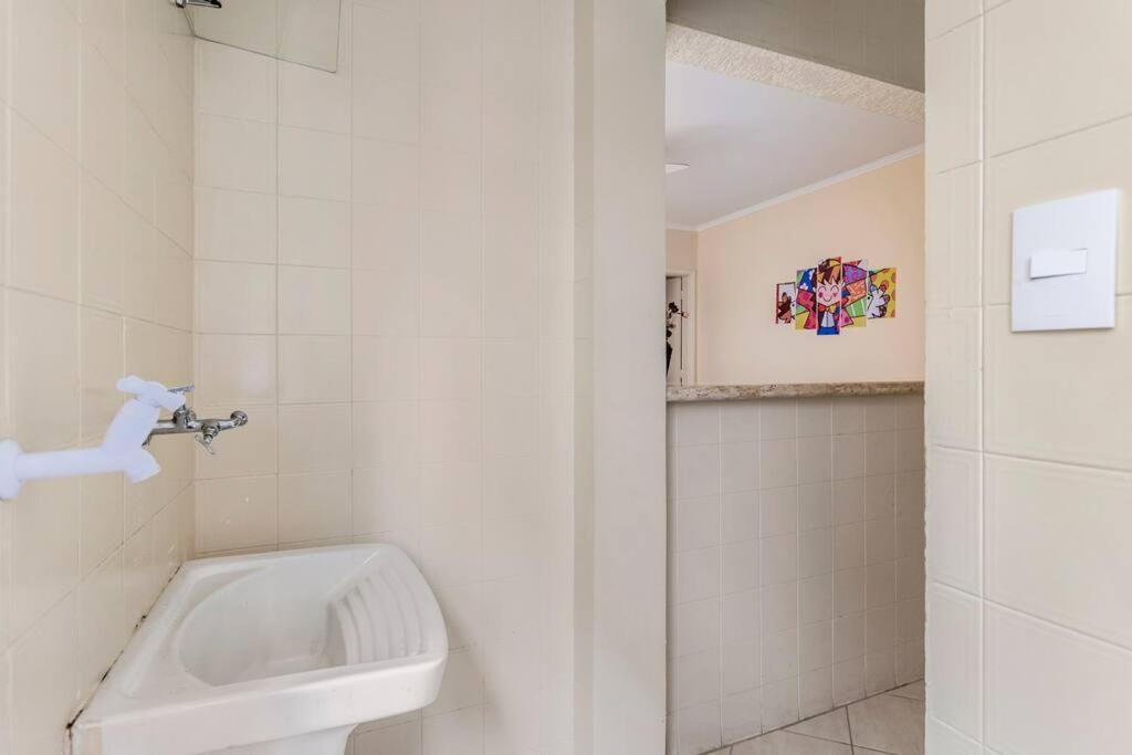 Apartamento Encantador No Guaruja, Praia Da Enseada - Apenas 600M Da Praia ! Buitenkant foto