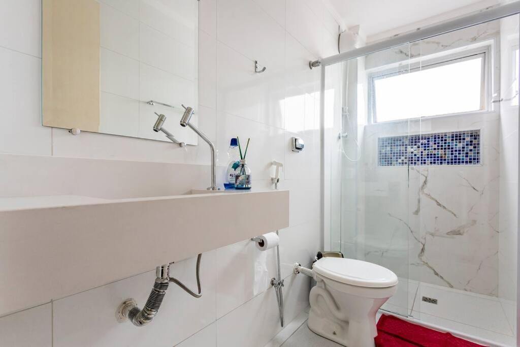 Apartamento Encantador No Guaruja, Praia Da Enseada - Apenas 600M Da Praia ! Buitenkant foto